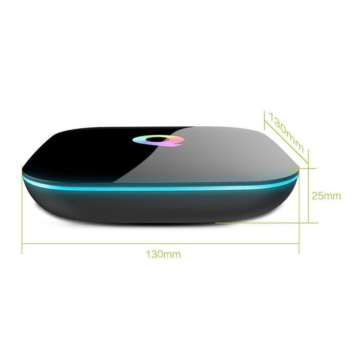 U2C Q-Box Amlogic S905 Quad Core Android TV Box Fully Loaded 2G/16G with KODI XBMC H.265 4K HD Bluetooth 4.0 3D... N8