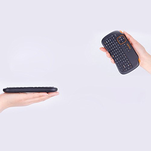 2015 NEW Portable Mini Multimedia Multifunctional 2.4G Wireless Keyboard with Touch Pad For Smart TV Box PC Notebook N6