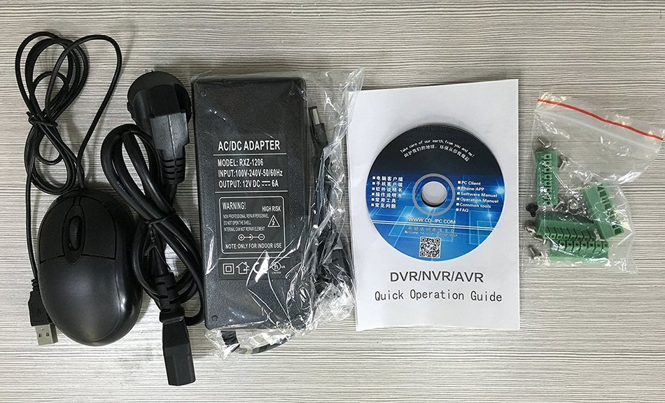 Generic H.264 1080p Network Video Recorder 32 Channel four 4TB HDD (NOT INCLUDED) NVR for IP Cameras N3