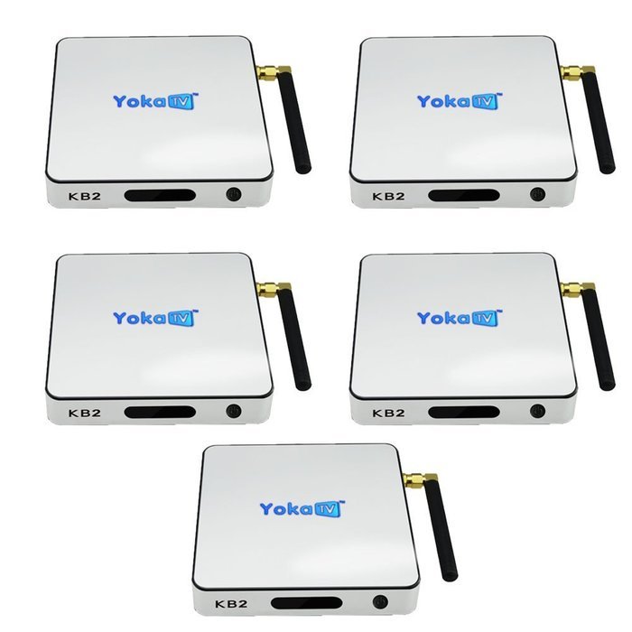 Olymstore 5 PCS KB2 Android 6.0 TV Box OS S912 Octa Core 2GB 32GB WiFi Bluetooth kodi 4k x 2k Streaming Media...