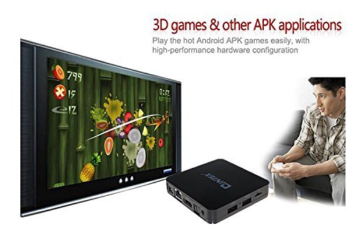 QINTEX T9S android tv box Kodi 15.2version Pre installed Amlogic S905 Quad-core cortex-A53 64bit Android 5.1 1GB... N4