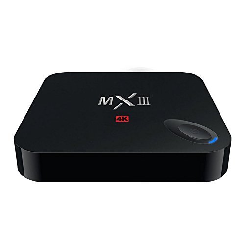 Generic MX III (MX3) Amlogic S802 Android 4.4 Quad Core DDR3 2G Flash 8G Fully Loaded XBMC 4K TV Box 3D-HD Blu-ray...