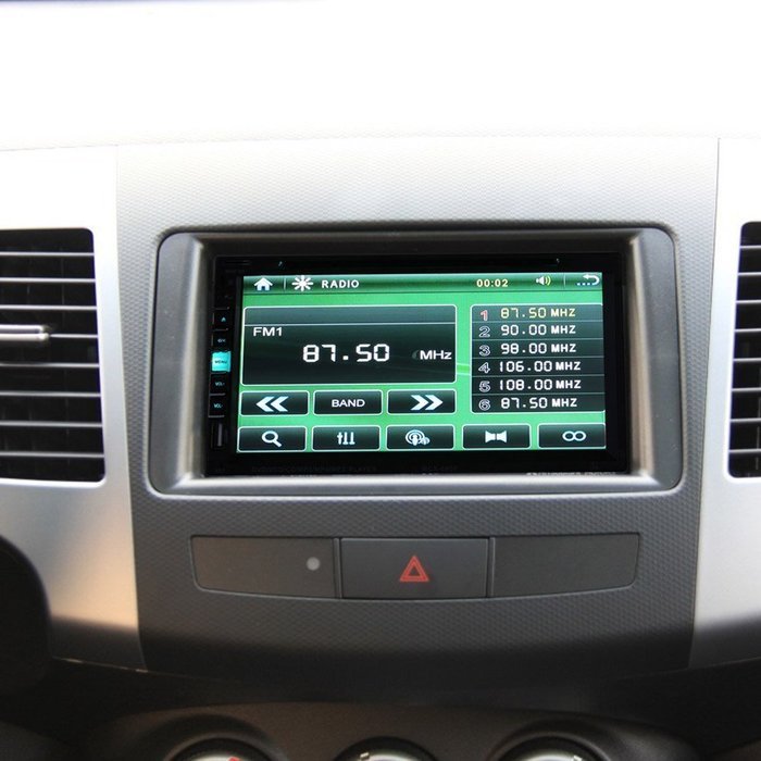 Petbly(TM)7 Inch TFT 2 Din Car DVD Player MP5/MP4 USB/SD Handsfree Bluetooth FM/AM Radio Car Audio for BMW/Mazda...