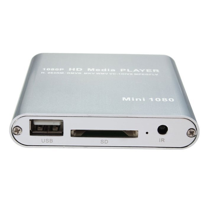 Player - SODIAL(R) Mini USB SD MMC HD 1080P MKV AV Port HDMI Video Audio Digital Multi Media Player N3