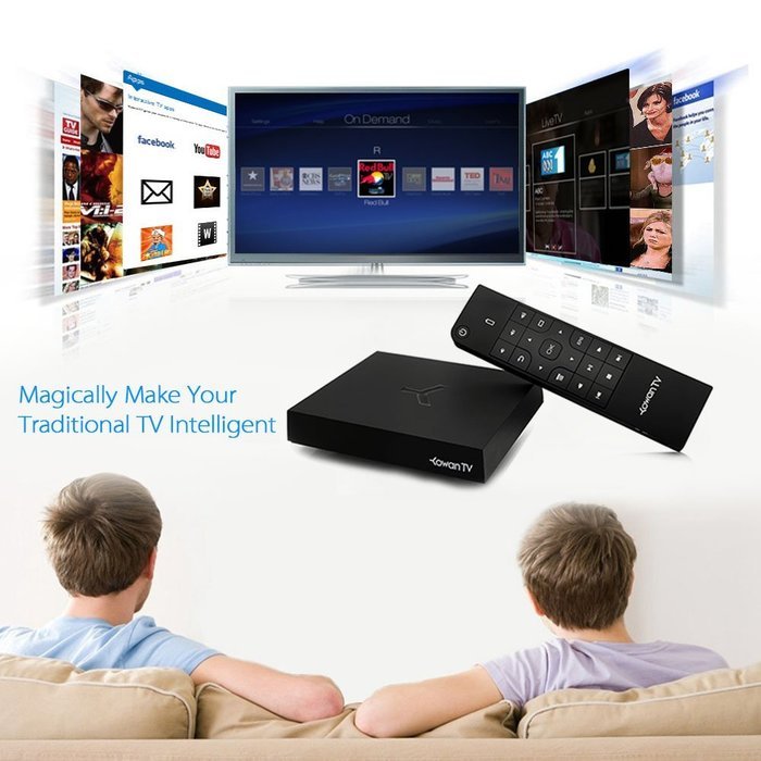 Docooler KowanTV One IPTV Amlogic S812 Octo-core Mali-450 TV Box 2GB / 8GB 4K HDMI Airplay Network TV-set Top... N2
