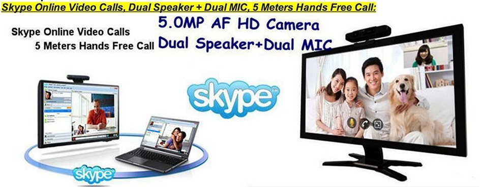 Android 4.2 Smart TV Box With Built in 5.0MP HD Web Camera N3