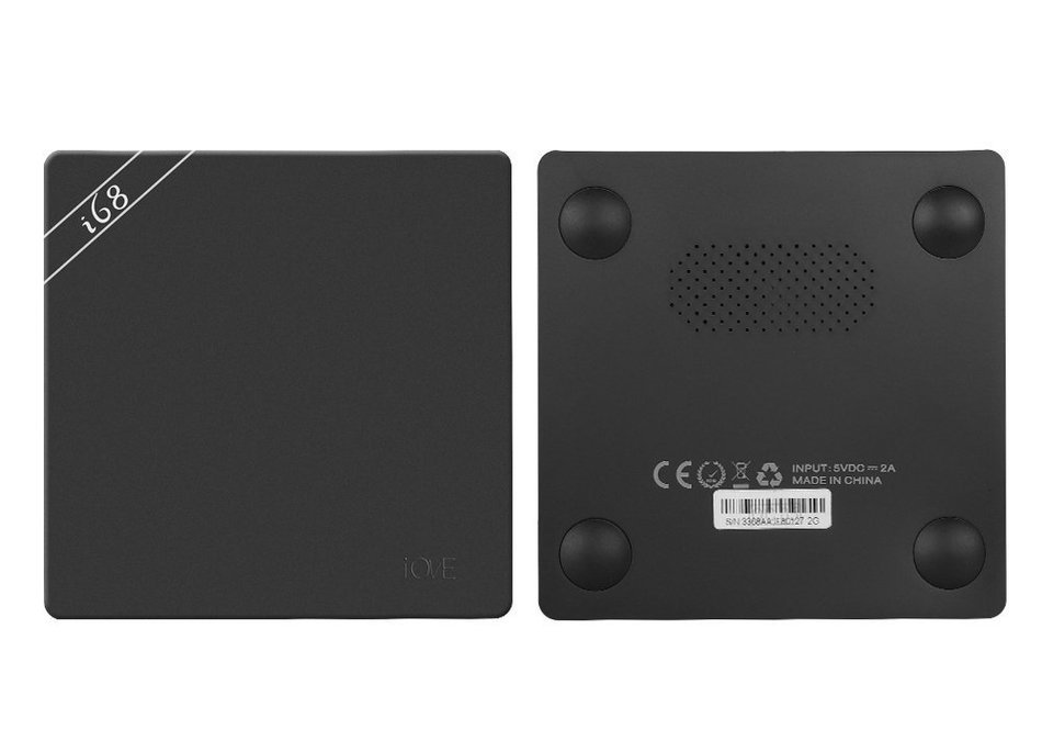 Android 5.1 Octa Core TV Box "i68 2GB"- RK3368 CPU, 2GB RAM, KODI, Wi-Fi, Bluetooth, 4Kx2K Support, H.265, Remote...