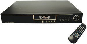 The CD Library QSH20DVR4R 4-Channel 200GB Digital Video Recorder