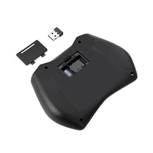 Rii i28 2.4GHz Wireless Backlit Keyboard Touchpad Fly Air Mouse Control With Earphone Jack For PC TV Box N4