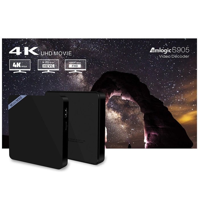 Android 5.1 mini TV box Multi -language 4K Movie DDR3 2GB automated system operation N5