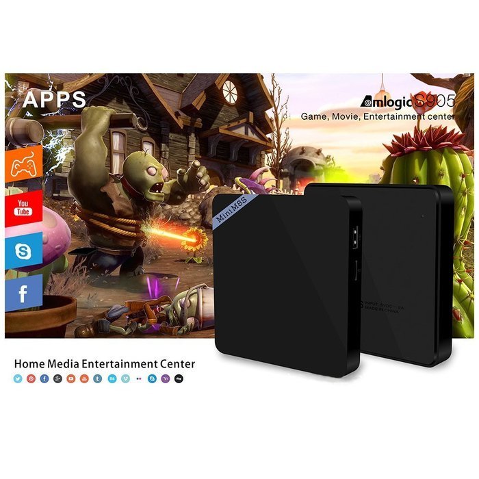 Android 5.1 mini TV box Multi -language 4K Movie DDR3 2GB automated system operation N7