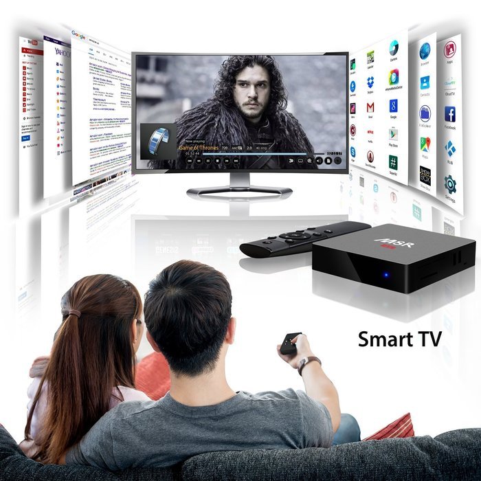 4K UHD Android TV BOX Internet TV Home Media Entertainment Center With Kodi