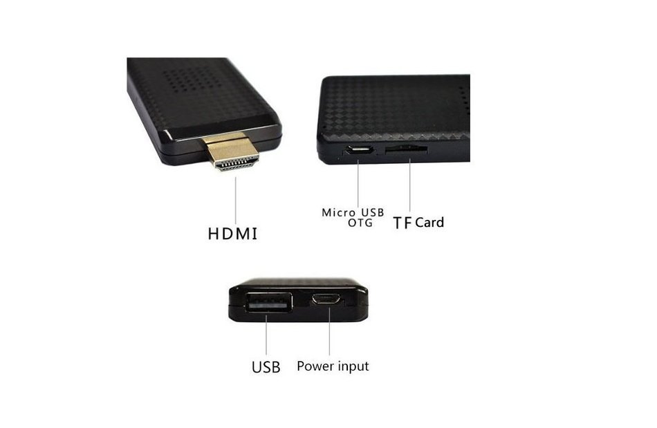 MK809III Mini PC TV Box Android 4.4 Rockchip 3188T Quad-Core 2G RAM and Nand Flash 8GB (Support 16GB) Built-in... N6