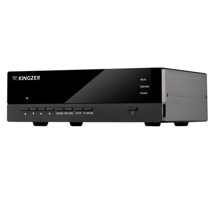 KINGZER Android TV box 3D Blu-Ray 3.5"HDD MKV Media Player SATA VGA HDMI1.4 Full HD 1080P IPTV