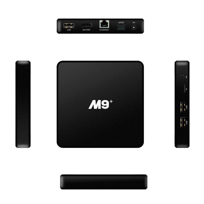 GBSELL M9+ TV Box Amlogic S905 Android 5.1 Quad Core Wifi 4K Smart Set TV Box N3