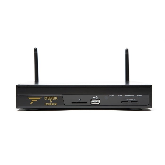 Cyberbox Business HD Media Player CYB1001US with 1 Year of Fashion One TV Programming included (Black) N2