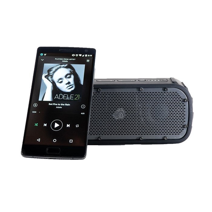 Timo Corbett I, TM-BT003-2015A, Rugged and Waterproof Wireless Bluetooth Speaker (Black) N4