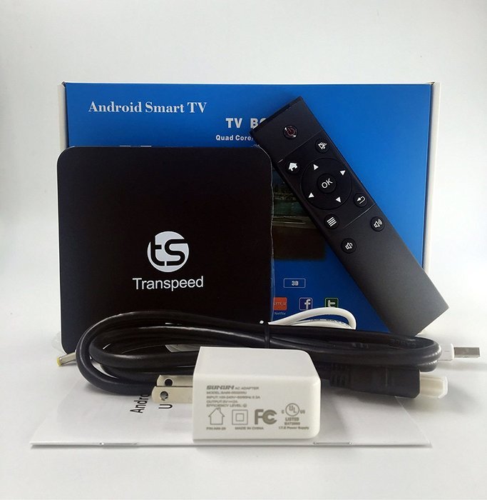 Transpeed S905 Amlogic Quad Core 2.0 GHz 8G ROM 2G RAM TV Box + 2.4G Air Mouse Android 5.1 4 K 2 K HDMI Kodi H... N7