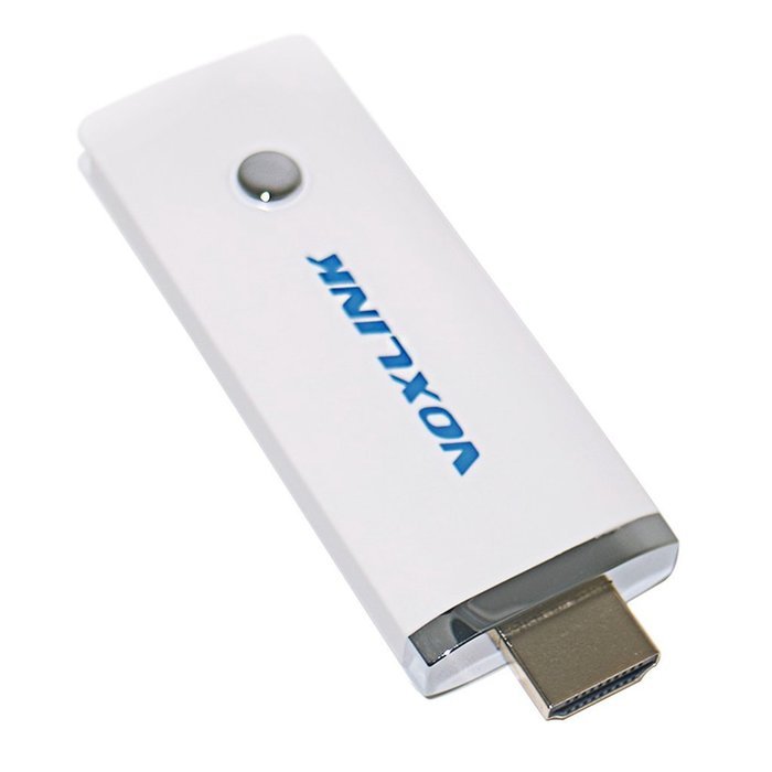 Voxlink 2.4G 150M 1080P WIFI Display TV Dongle HDMI Adapter, White
