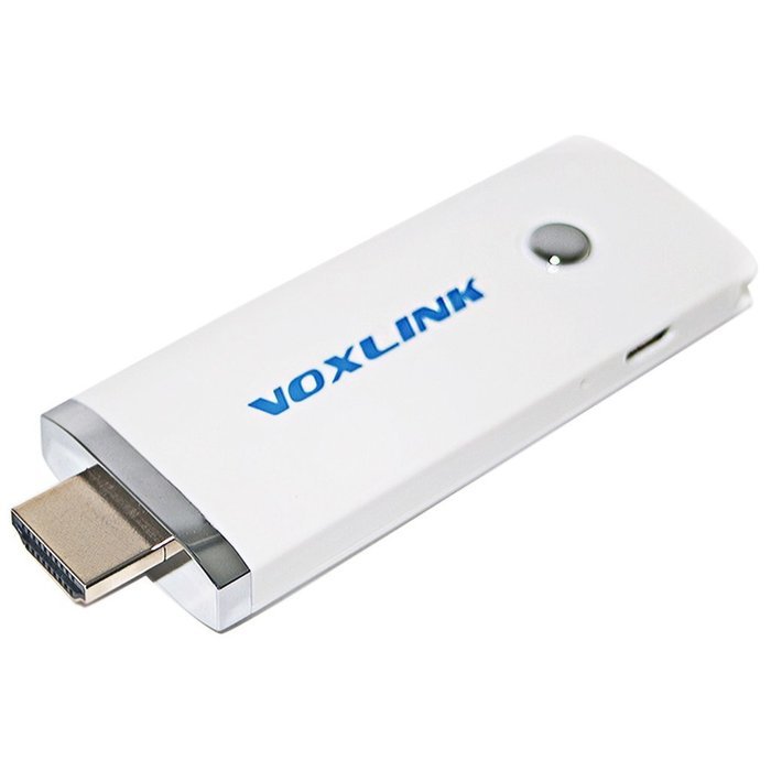 Voxlink 2.4G 150M 1080P WIFI Display TV Dongle HDMI Adapter, White N4
