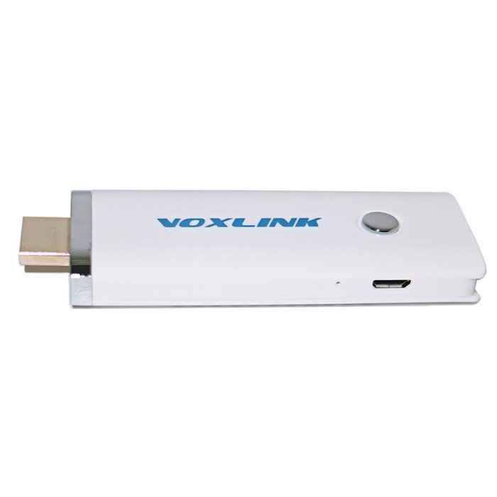 Voxlink 2.4G 150M 1080P WIFI Display TV Dongle HDMI Adapter, White N5