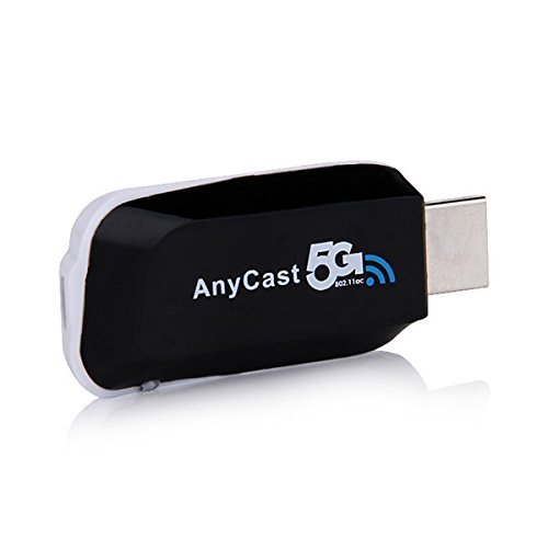 AnyCast 5G WIFI Display AM8252 DLNA EZMirror WIFI 2.4G/5G Apple Airplay Android Miracast Windows Mirroring TV... N3
