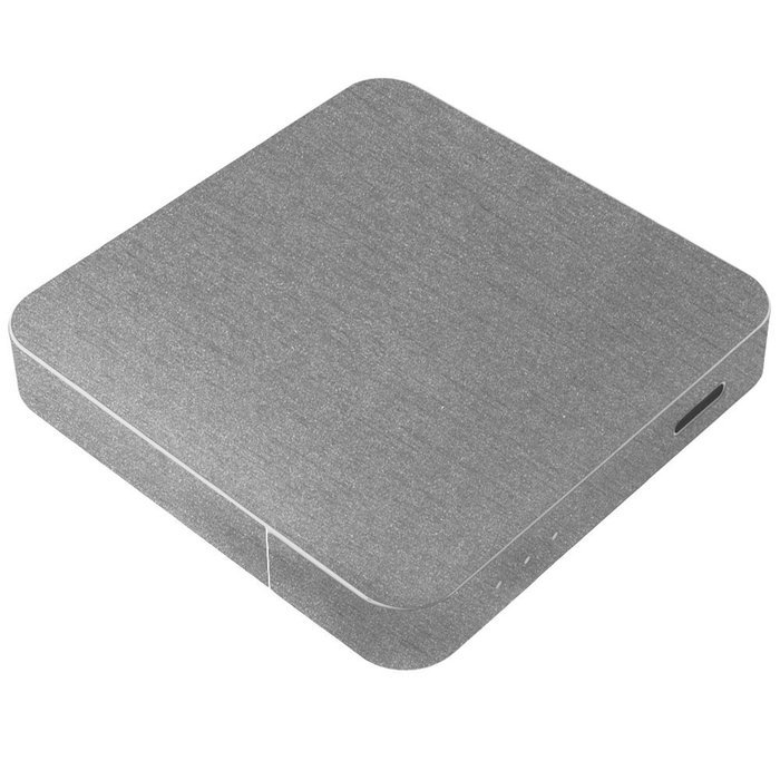 Skinomi TechSkin - Pivos XIOS DS Media Player - Brushed Aluminum Full Body Skin Protector / Front & Back Premium... N4