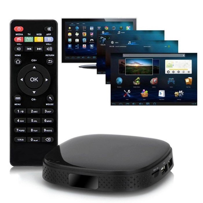 GBSELL KODI Fully Loaded Quad Core Android 4.4 Smart TV BOX Mini PC Media Player N4