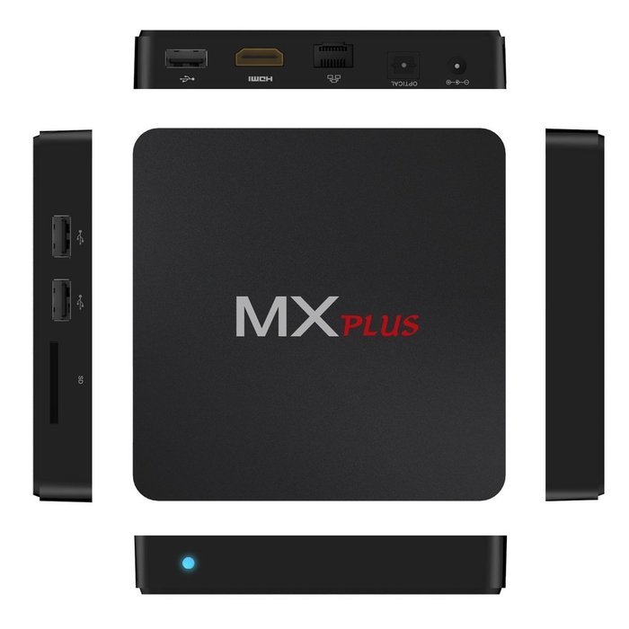 Voxlink Android 5.1.1 1+8G MX Plus S905 network player network TV set-top box N2