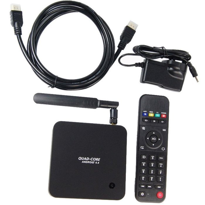 GBSELL Q8 RK3288 2.4G+5G Dual Band WiFi Quad Core 2G RAM TV BOX HDMI Antenna N3