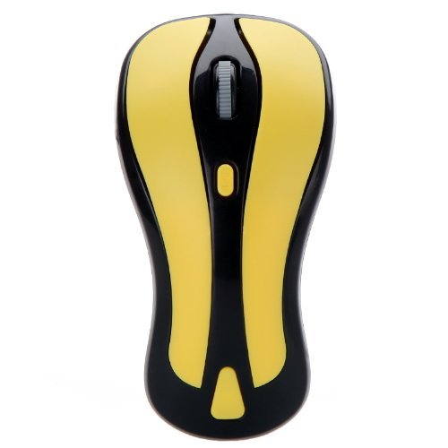 Kingzer 2.4G RF 360&iexcl;&atilde;6D Gyroscope Air Mouse Optical Mouse for PC Android TV Box Y + W