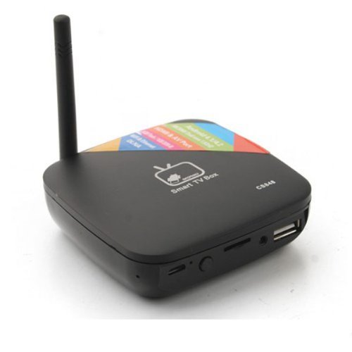 MTB028 Mini Android TV Box Android 4.1 RK3066 Dual Core 1G RAM 8GB HDMI RJ45 Black N2