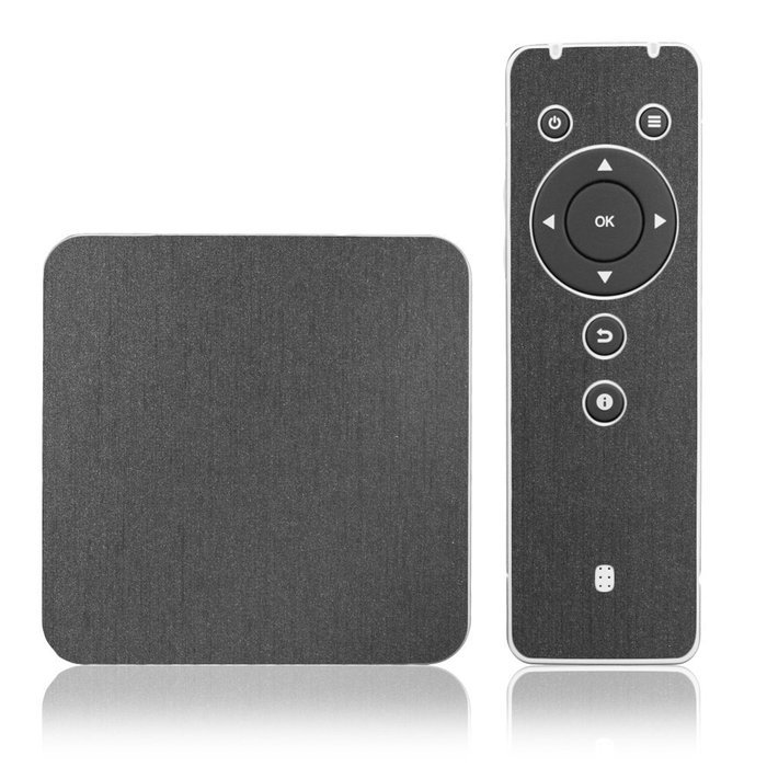 Skinomi TechSkin - Pivos XIOS DS Media Player - Brushed Steel Full Body Skin Protector / Front & Back Premium...