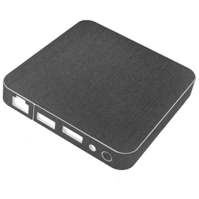 Skinomi TechSkin - Pivos XIOS DS Media Player - Brushed Steel Full Body Skin Protector / Front & Back Premium... N4