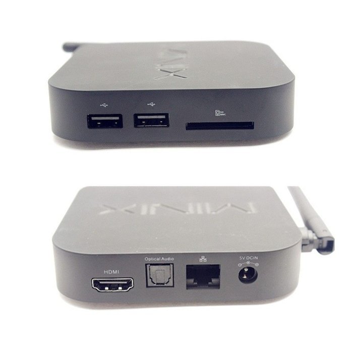 Seesii Quad Core 8GB Android Minix NEO X7 Mini PC Wifi Bluetooth HD Media Player TV Box IR Remote Control with... N4