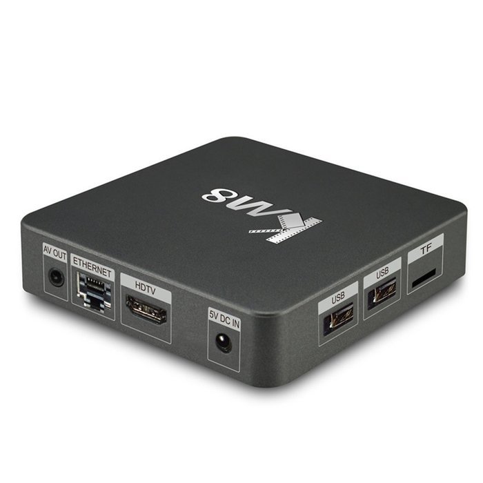 NEW US KM8 Android TV Box 2G/16G Amlogic 2.4/5G Dual WiFi DLNA Airplay KODI Quad-Core 4K Miracast Media Adapter... N5
