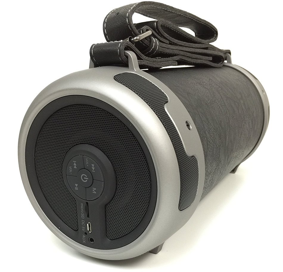 Portable Bluetooth Speaker &ndash; Large Bazooka Cylinder Speaker - Subwoofer - Loud - Indoor/Outdoor Play &ndash; Wireless...