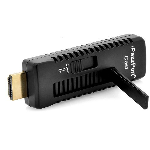 Wireless HDMI Streaming Media Player "iPazzPort Cast" - Support DLNA/Airplay/Miracast, 1080p N3