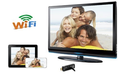 Wireless HDMI Streaming Media Player "iPazzPort Cast" - Support DLNA/Airplay/Miracast, 1080p N9