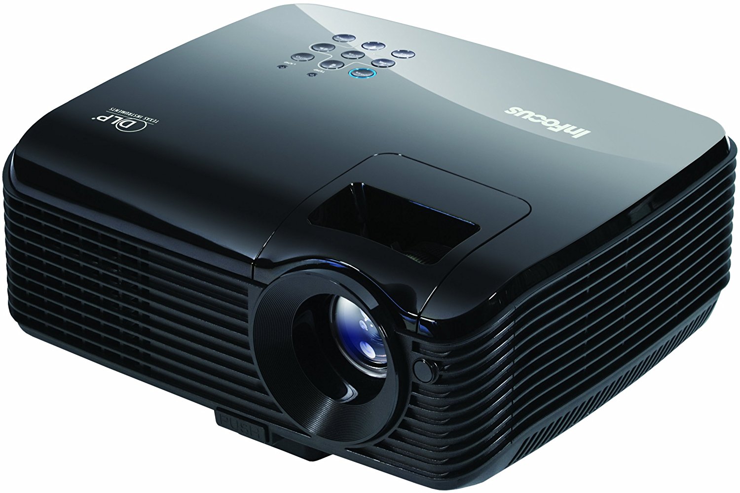 InFoucs IN104 Portable DLP Projector, 3D Ready, XGA, 2700 Lumens N3 ...