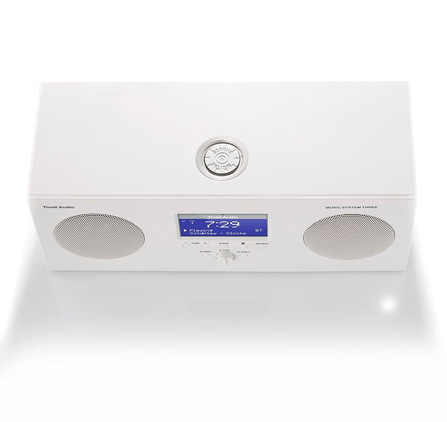 Tivoli Audio Music System Three Portable Hi-Fi System (White) N2 free ...