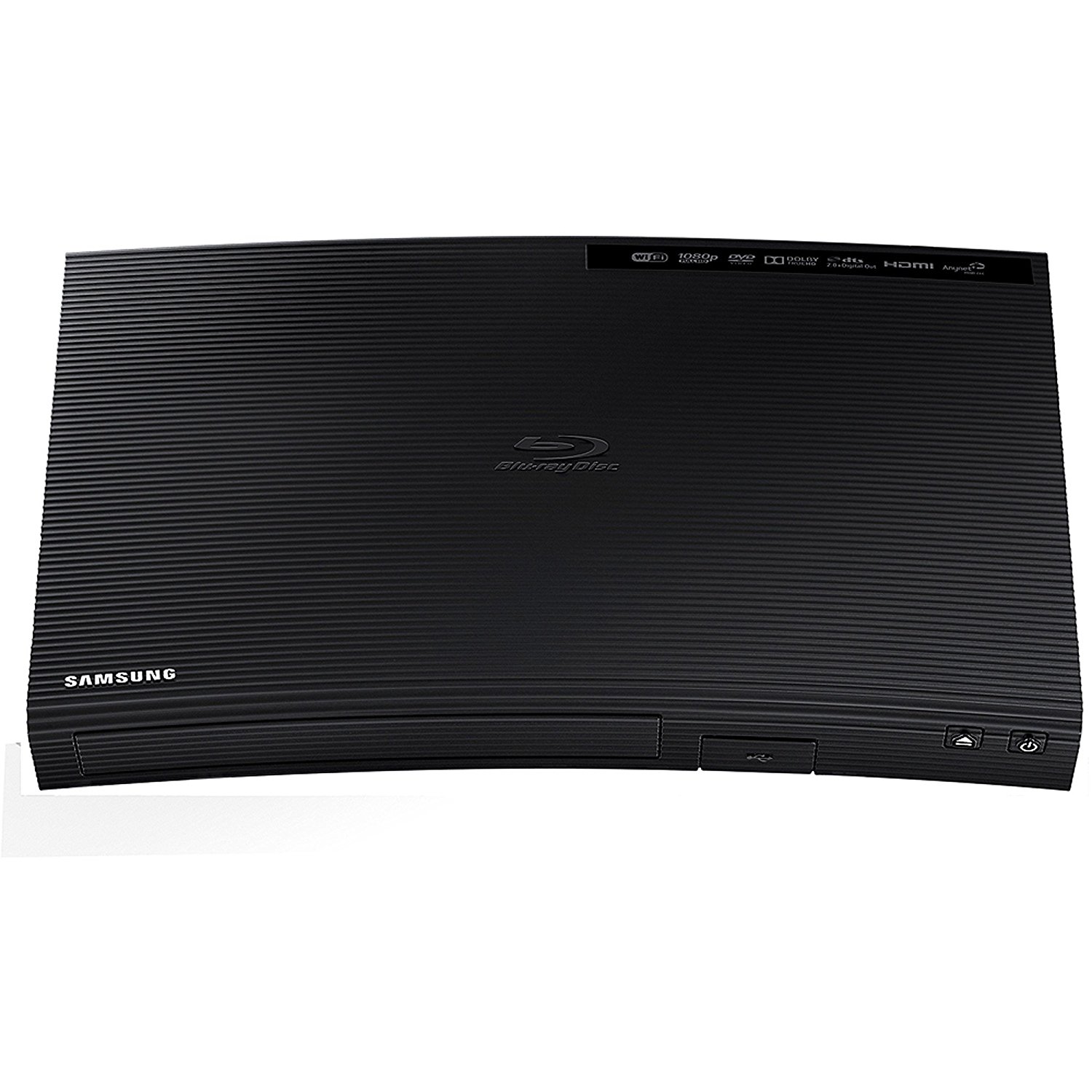 Samsung Blu-ray DVD Disc Player With Built-in Wi-Fi 1080p & Full HD ...