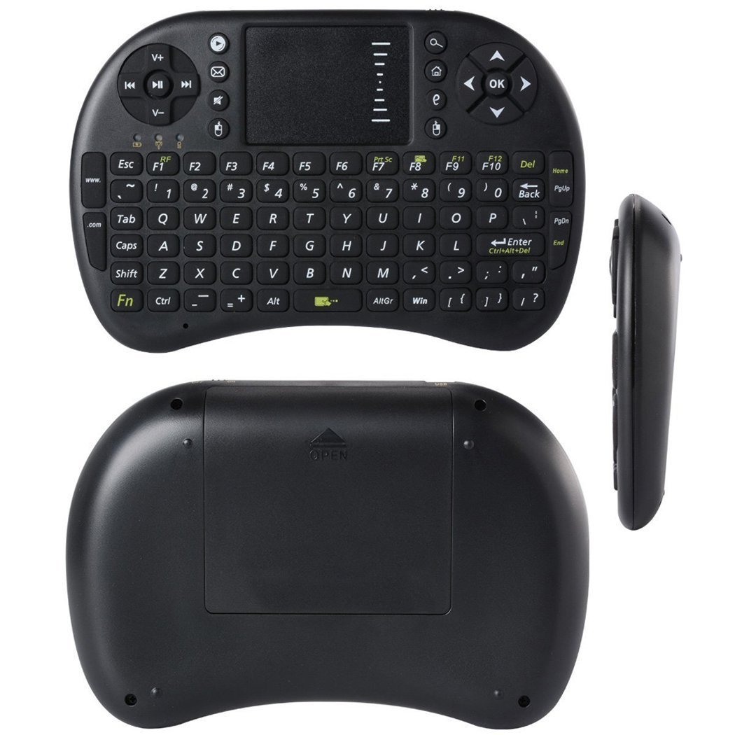 Airbox Carbonio Tastiera Wireless Con Air Mouse C120 Per TV Box Android - Telecomando Con Sensore Giroscopico, Nero Mini Keyboard - Foto 11