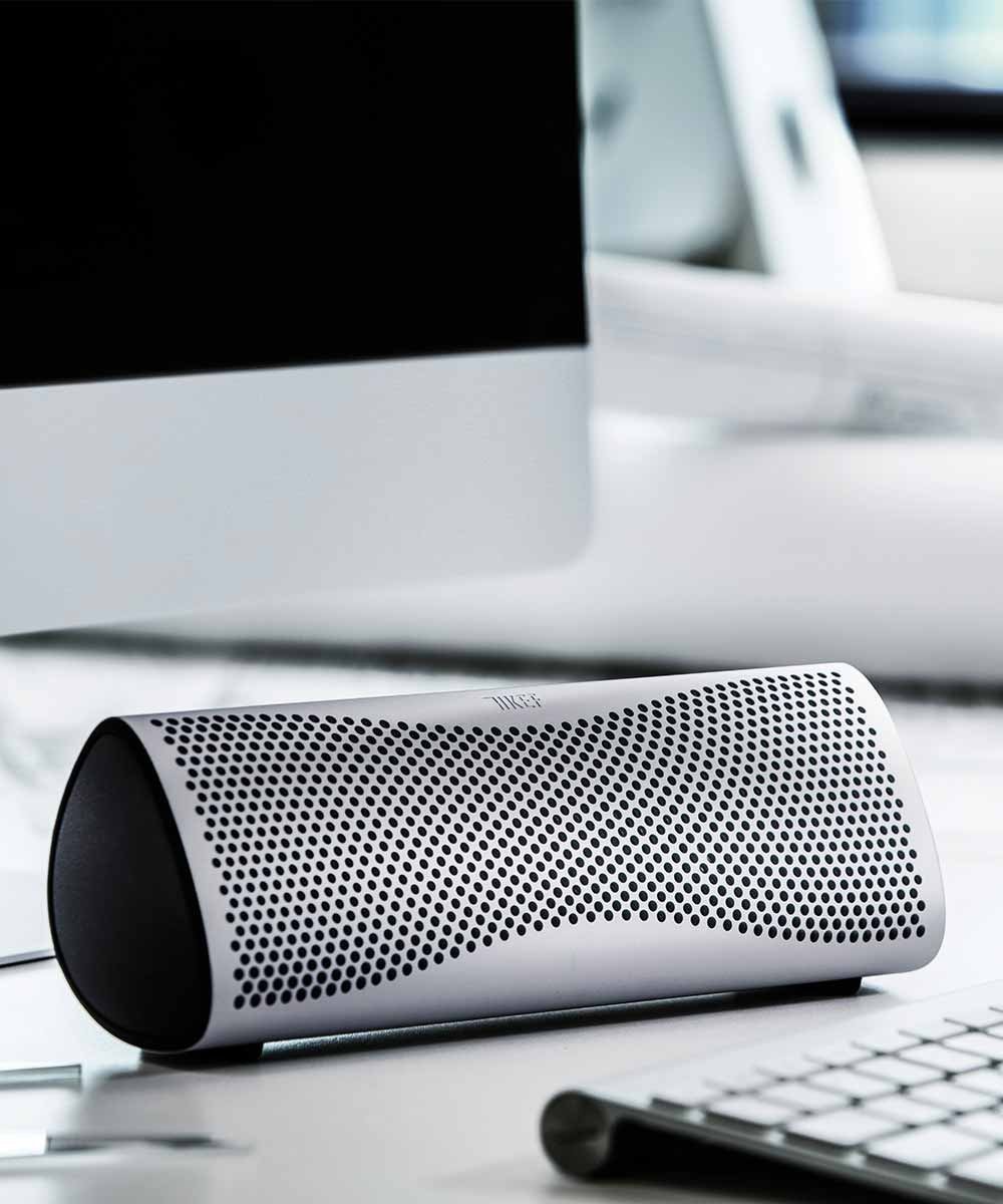 KEF MUO Wireless Bluetooth Speaker - Gunmetal N20 Free Image Download