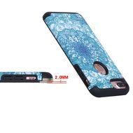 iPhone 7 Plus Cover Case,SAVYOU Orchid Design Dual Layer Case With Shock Absorbent Hard PC Cover and TPU Inner... N41