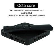 Google Android 5.1 RK3368 Octa-Core 2GRAM//8G Flash 2.4G/5.0G Dual Channel Wif Support H.265 4K Free Video Play...