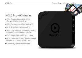 Toox MXQ Pro Andorid 5.1 Tv Box Amlogic S905 Quad Core 1g+8g Smart TV Box Support Bluetooth 2.4ghz Wifi 1000m... N5
