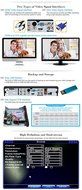 KKmoon 4 Channel 1280*720P CCTV Network DVR H.264 HDMI Home Security System Alarm Email N8
