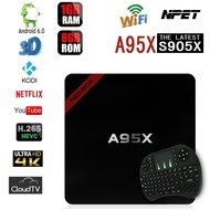NPET A95X S905X 1GB 8GB Android 6.0 TV Box Support 4K Kodi 16.1 Fully Loaded-Support Ultra-Fast Running Speed...