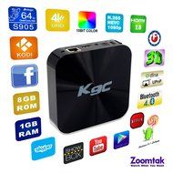 Andriod 5.1 TV BOX Zoomtak K9C Amlogic S905 Chipset 1GB RAM/8GB ROM HDMI 2.0 Kodi 16.1 Fully Loaded 2.4G WIFI...
